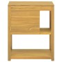 Massivholz Teak Badezimmermöbel 60x40x75 cm von vidaXL, Schließfächer und Lagerschränke - Ref: Foro24-338237, Preis: 124,99 €...