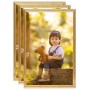 Wall/table collage photo frames 3 pcs gold MDF 70x90 cm by vidaXL, Photo frames - Ref: Foro24-332446, Price: 64,94 €, Discoun...