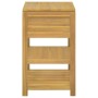 Armario de baño madera maciza de teca 60x45x75 cm de vidaXL, Taquillas y armarios de almacenamiento - Ref: Foro24-338239, Pre...