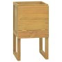 Solid teak wood bathroom cabinet 45x45x75 cm by vidaXL, Lockers and storage cabinets - Ref: Foro24-338246, Price: 84,99 €, Di...