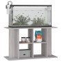 Sonoma-grauer Aquarienständer aus Holzwerkstoff, 100 x 40 x 60 cm von vidaXL, Aquarium unterstützt - Ref: Foro24-833589, Prei...