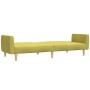 2-seater sofa bed with footrest in green fabric by vidaXL, Sofas - Ref: Foro24-3080594, Price: 255,08 €, Discount: %