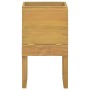 Armario de baño madera maciza de teca 45x45x75 cm de vidaXL, Taquillas y armarios de almacenamiento - Ref: Foro24-338246, Pre...