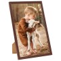 Tabletop collage photo frames 5 pcs brown MDF 21x29.7cm by vidaXL, Photo frames - Ref: Foro24-332509, Price: 19,52 €, Discoun...