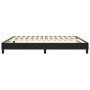 Estructura de cama de cuero sintético negro 160x200 cm de vidaXL, Camas y somieres - Ref: Foro24-3120706, Precio: 99,72 €, De...