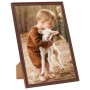 Wall/table collage photo frames 5 pcs brown MDF 42x59.4cm by vidaXL, Photo frames - Ref: Foro24-332521, Price: 43,90 €, Disco...