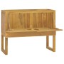 Badezimmerschrank aus massivem Teakholz, 90 x 45 x 75 cm von vidaXL, Schließfächer und Lagerschränke - Ref: Foro24-338248, Pr...