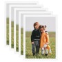 Wall/table collage photo frames 5 pcs white MDF 50x70 cm by vidaXL, Photo frames - Ref: Foro24-332611, Price: 52,84 €, Discou...