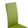 Cantilever dining chairs 6 units green synthetic leather by vidaXL, dining chairs - Ref: Foro24-278101, Price: 363,99 €, Disc...