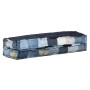 Palettensofakissen 2 Stück aus blauem Denim-Patchworkstoff von vidaXL, Kissen für Stühle und Sofas - Ref: Foro24-325911, Prei...