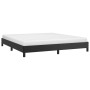 Estructura de cama de cuero sintético negro 160x200 cm de vidaXL, Camas y somieres - Ref: Foro24-346910, Precio: 99,72 €, Des...