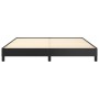 Estructura de cama de cuero sintético negro 160x200 cm de vidaXL, Camas y somieres - Ref: Foro24-346910, Precio: 99,72 €, Des...