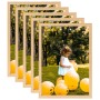 Collage photo frames 5 pcs wall/table light oak 70x90 cm by vidaXL, Photo frames - Ref: Foro24-332657, Price: 85,12 €, Discou...