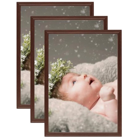 Tabletop collage photo frames 3 pcs dark red 10x15 cm by vidaXL, Photo frames - Ref: Foro24-332658, Price: 9,89 €, Discount: %