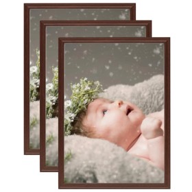 Table collage photo frames 3 pcs dark red 15x21 cm by vidaXL, Photo frames - Ref: Foro24-332664, Price: 9,75 €, Discount: %