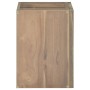 Armario de baño de pared madera maciza de teca 45x30x40 cm de vidaXL, Taquillas y armarios de almacenamiento - Ref: Foro24-33...