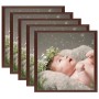 Collage photo frames 5 pcs wall/table dark red 50x50 cm by vidaXL, Photo frames - Ref: Foro24-332691, Price: 43,69 €, Discoun...