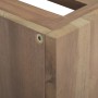 Armario de baño de pared madera maciza de teca 46x25,5x40 cm de vidaXL, Taquillas y armarios de almacenamiento - Ref: Foro24-...