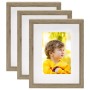 3D photo frames 3 pcs dark wood 20x25cm 13x18cm photo by vidaXL, Photo frames - Ref: Foro24-332712, Price: 19,20 €, Discount: %