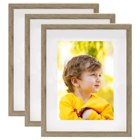 3D photo frames 3 pcs dark wood 21x29.7 cm photo 15x20 cm by vidaXL, Photo frames - Ref: Foro24-332718, Price: 21,38 €, Disco...