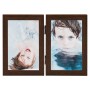 2x dark brown folding collage photo frame (21x29.7 cm) by vidaXL, Photo frames - Ref: Foro24-332761, Price: 16,09 €, Discount: %