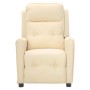 Cream fabric massage chair by vidaXL, Electric massage chairs - Ref: Foro24-342298, Price: 180,99 €, Discount: %