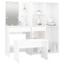 Glossy White Plywood LED Vanity Set by vidaXL, Bedroom furniture sets - Ref: Foro24-3114103, Price: 311,45 €, Discount: %