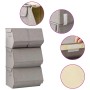 Set of stackable storage boxes 4 pcs gray fabric by vidaXL, Storage baskets - Ref: Foro24-332900, Price: 49,16 €, Discount: %