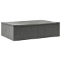 Caja de almacenaje tela gris antracita 70x40x18 cm de vidaXL, Cestas para almacenaje - Ref: Foro24-332903, Precio: 24,39 €, D...