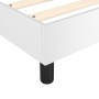 Box spring bed with white synthetic leather mattress 160x200 cm by vidaXL, Beds and slatted bases - Ref: Foro24-3144268, Pric...