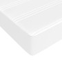 Box spring bed with white synthetic leather mattress 160x200 cm by vidaXL, Beds and slatted bases - Ref: Foro24-3144268, Pric...