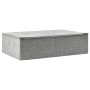 Caja de almacenaje tela gris 70x40x18 cm de vidaXL, Cestas para almacenaje - Ref: Foro24-332905, Precio: 20,76 €, Descuento: %