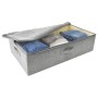 Aufbewahrungsbox aus grauem Stoff, 70 x 40 x 18 cm von vidaXL, Aufbewahrungskörbe - Ref: Foro24-332905, Preis: 24,39 €, Rabat...