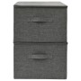 Storage boxes 2 units anthracite gray fabric 43x34x23 cm by vidaXL, Storage baskets - Ref: Foro24-332909, Price: 32,05 €, Dis...