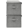 Storage boxes 2 units gray fabric 50x30x25 cm by vidaXL, Storage baskets - Ref: Foro24-332915, Price: 32,99 €, Discount: %