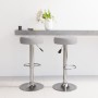 Kitchen stools 2 units gray fabric by vidaXL, Kitchen stools - Ref: Foro24-332971, Price: 104,04 €, Discount: %