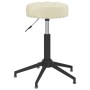 Swivel dining chairs 2 units cream velvet by vidaXL, dining chairs - Ref: Foro24-333036, Price: 60,81 €, Discount: %