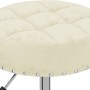 Swivel dining chairs 2 units cream velvet by vidaXL, dining chairs - Ref: Foro24-333036, Price: 60,81 €, Discount: %