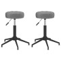 Swivel dining chairs 2 units dark gray velvet by vidaXL, dining chairs - Ref: Foro24-333038, Price: 59,92 €, Discount: %