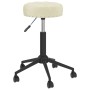 Swivel dining chairs 2 units cream velvet by vidaXL, dining chairs - Ref: Foro24-333058, Price: 74,16 €, Discount: %