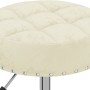 Swivel dining chairs 2 units cream velvet by vidaXL, dining chairs - Ref: Foro24-333058, Price: 74,16 €, Discount: %