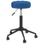 Sillas de comedor giratorias 2 unidades terciopelo azul de vidaXL, Sillas de comedor - Ref: Foro24-333063, Precio: 73,23 €, D...