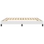 Estructura de cama de cuero sintético blanco 160x200 cm de vidaXL, Camas y somieres - Ref: Foro24-346911, Precio: 115,65 €, D...