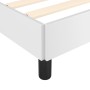 Estructura de cama de cuero sintético blanco 160x200 cm de vidaXL, Camas y somieres - Ref: Foro24-346911, Precio: 115,65 €, D...