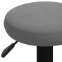 Kitchen stools 2 units dark gray velvet by vidaXL, Kitchen stools - Ref: Foro24-333144, Price: 92,07 €, Discount: %