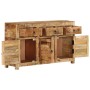 Aparador de madera maciza de mango 110x35x65 cm de vidaXL, Aparadores - Ref: Foro24-338427, Precio: 382,41 €, Descuento: %