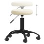 Dining chairs 2 units cream velvet by vidaXL, dining chairs - Ref: Foro24-333184, Price: 50,03 €, Discount: %