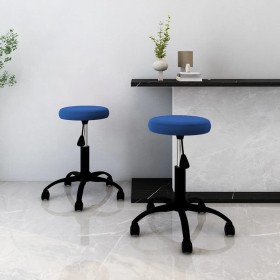 Dining chairs 2 units blue velvet by vidaXL, dining chairs - Ref: Foro24-333189, Price: 50,99 €, Discount: %