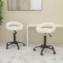 Swivel dining chairs 2 units cream velvet by vidaXL, dining chairs - Ref: Foro24-333300, Price: 70,36 €, Discount: %