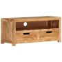 Mueble de TV madera maciza de acacia 88x35x40 cm de vidaXL, Muebles TV - Ref: Foro24-338433, Precio: 200,99 €, Descuento: %